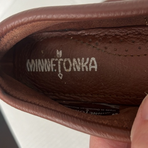 Minnetonka‎ Womens Deerskin Beaded Moc Sz 6 > - Picture 4 of 6